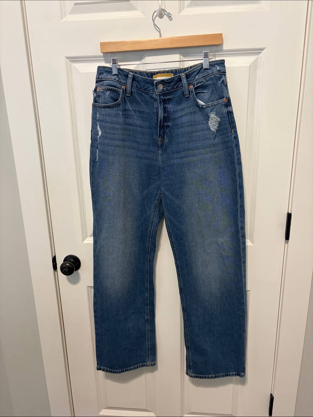 Maurices Women's Medium Blue Cheeky Wide Leg Jeans